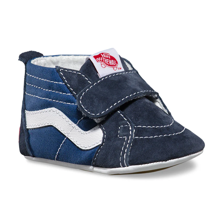 Infant Sk8-Hi Crib Shoes - Navy - Image 3