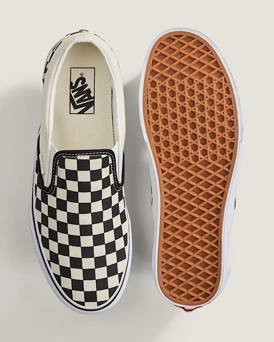 Classic Slip-On Shoes - Checkerboard - Image 3