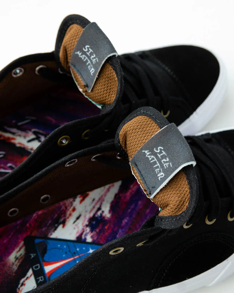 Harlem X Adre Shoes - Black-White - Image 3