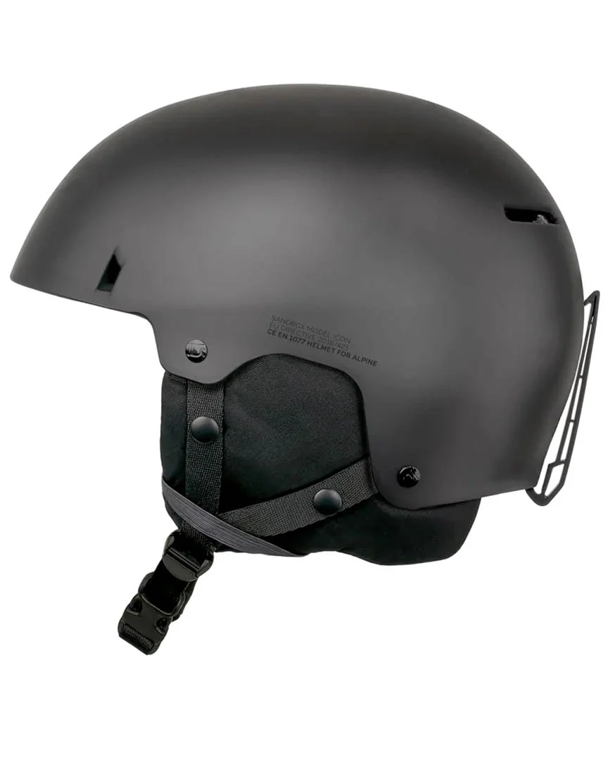 Icon Snow Winter Helmet - Black - Image 3